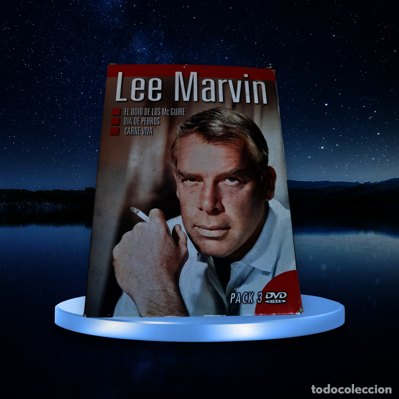 Cin&eacute;ma: RD37 Lee Marvin pack 3 DVD SEGUNDA MANO