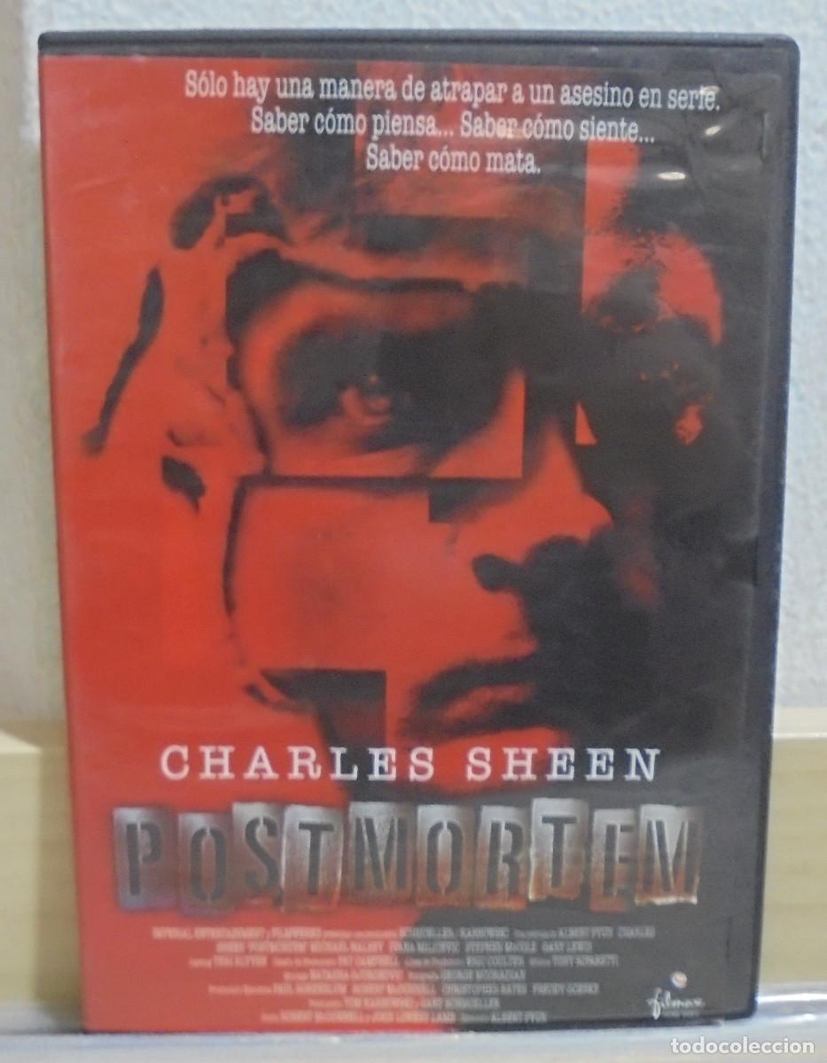 Cine: Postmortem, Charles Sheen -- DVD - Foto 1