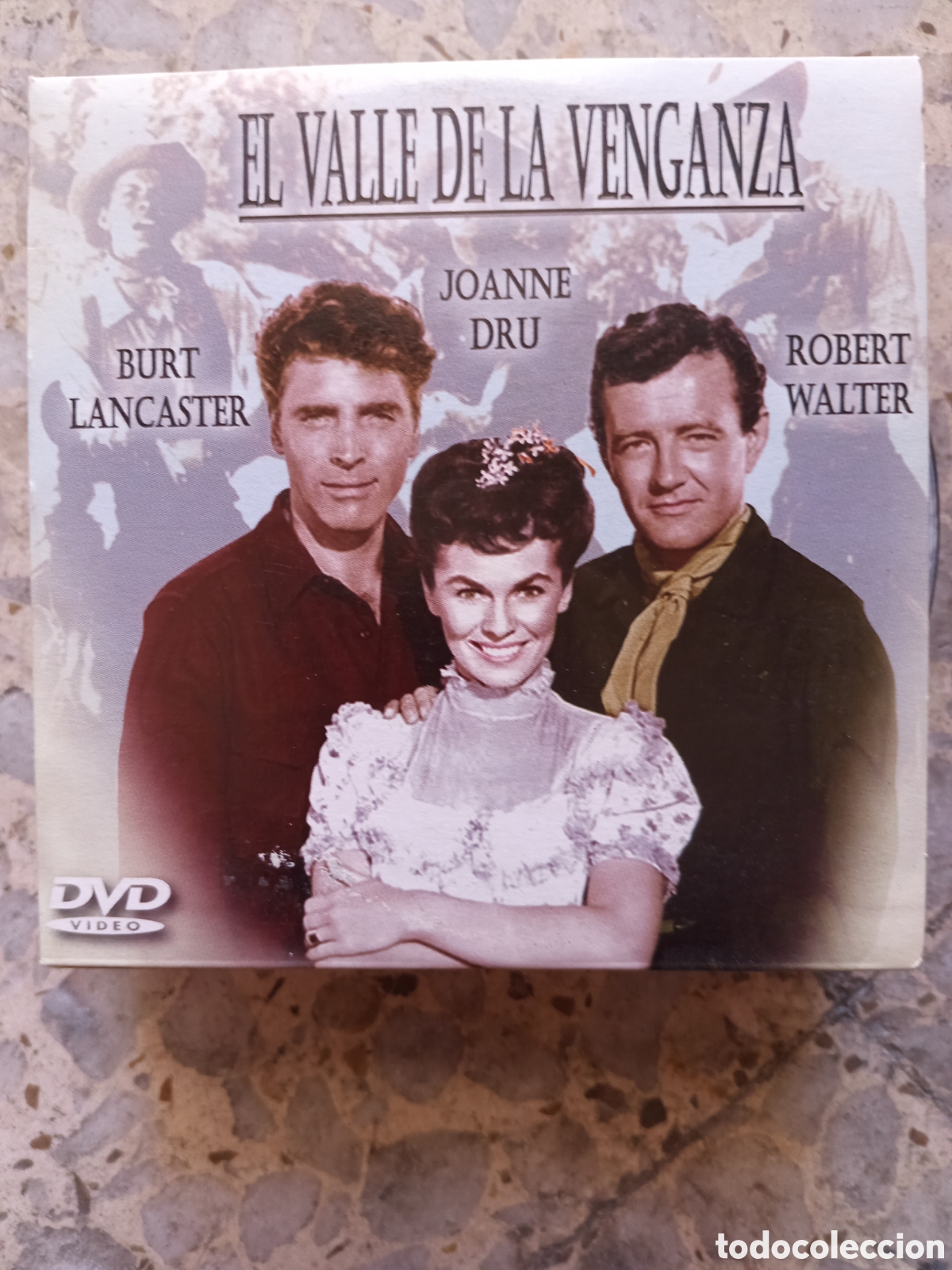 Cinema: DVD EL VALLE DE LA VENGANZA BURT LANCASTES CARTON
