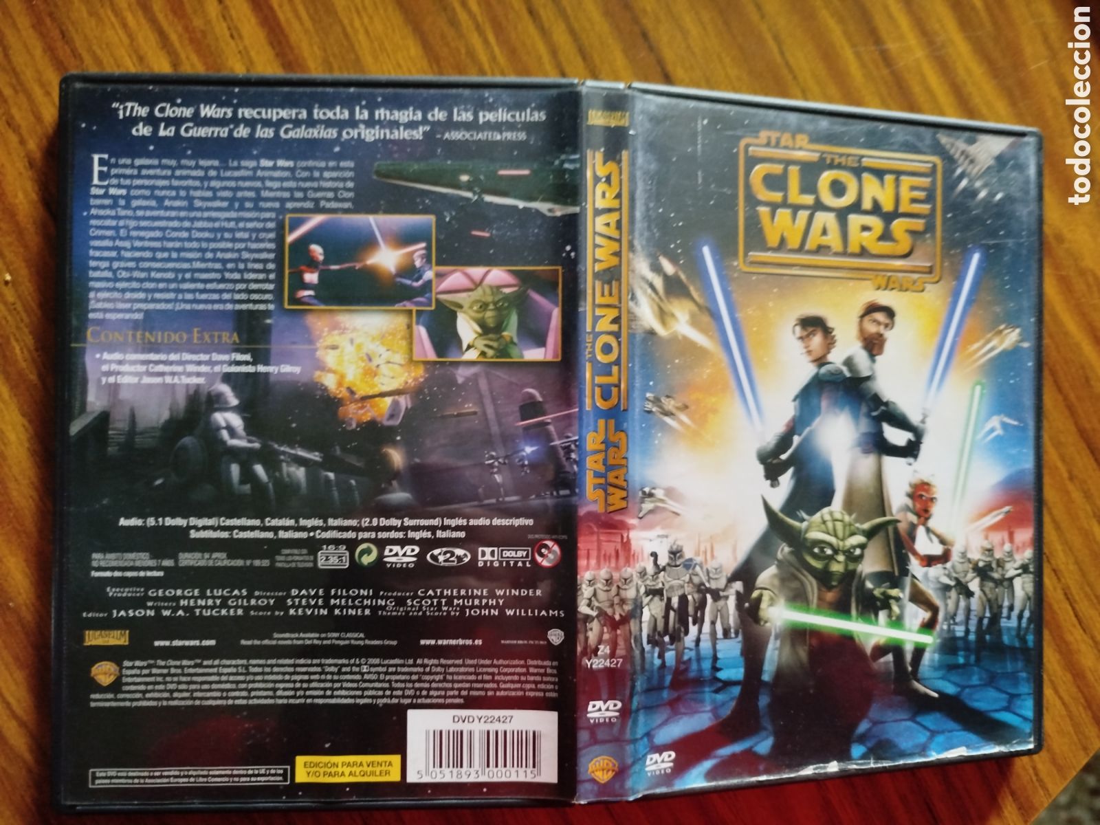 Cine: DVD, The clone wars. - Foto 2