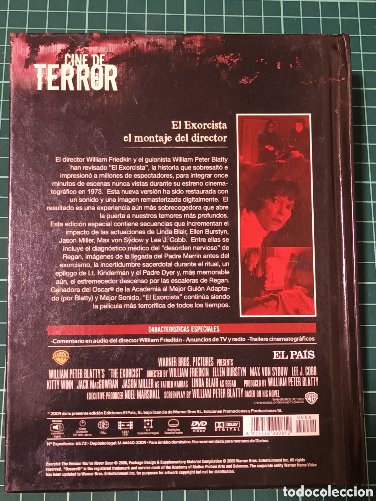 Cine: El exorcista dvd libro - Foto 2