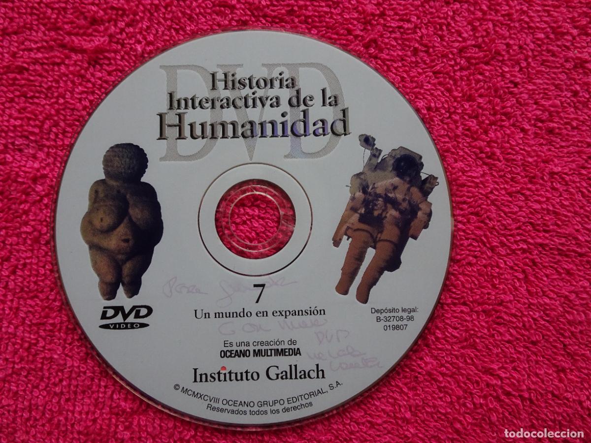 Cine: historia interactiva de la humanidad un mundo en expansi&oacute;n dvd 7 ediciones oceano 1998