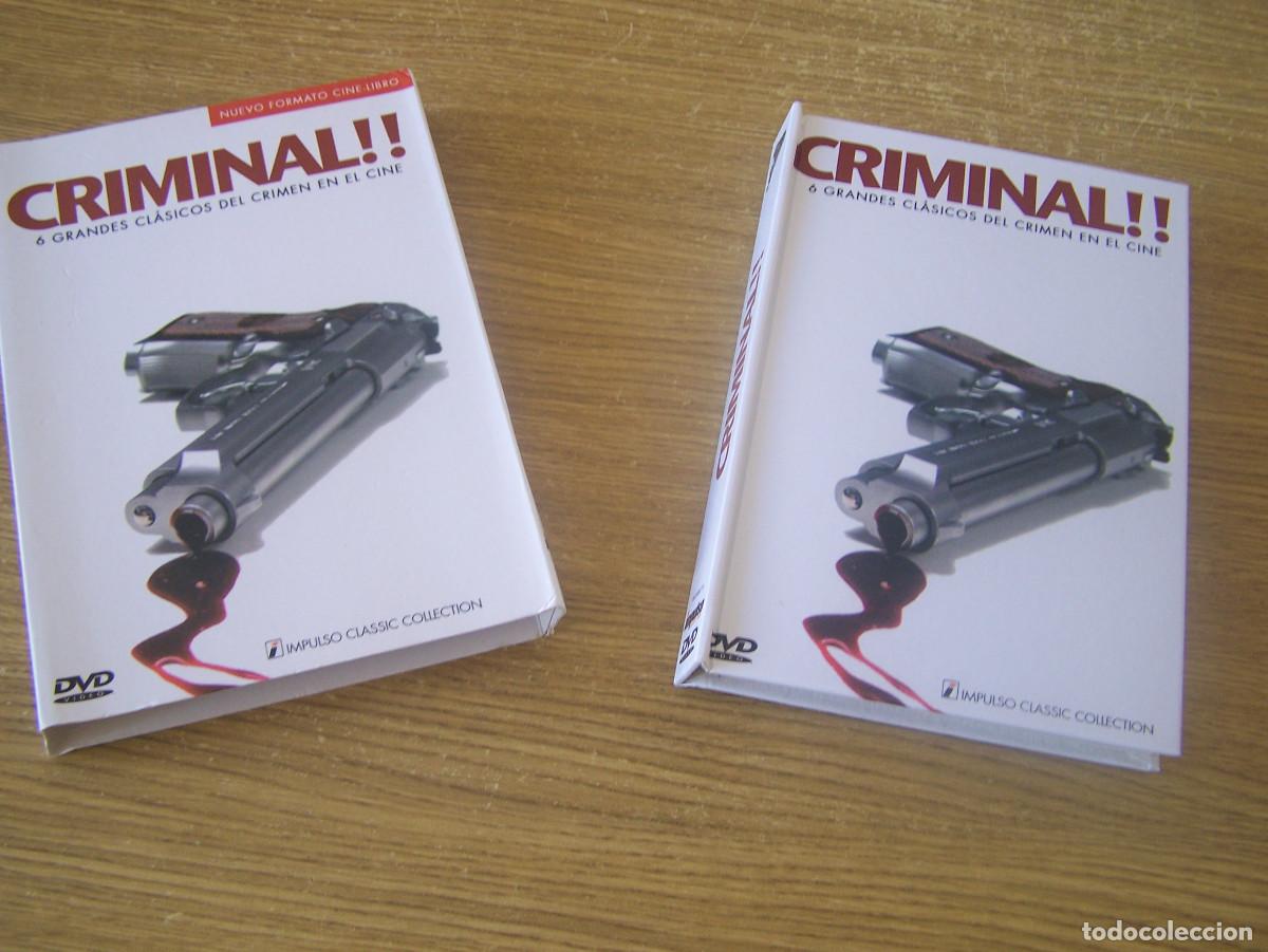 Cine: Pack criminal (6 dvds cine negro ) Presentacion libro.