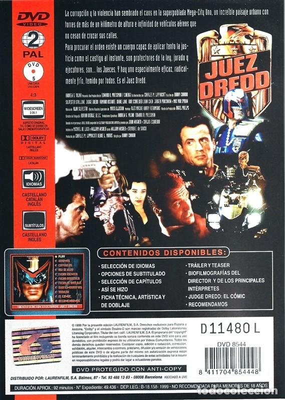Cine: JUEZ DREDO SYLVESTER STALLONE - Foto 2