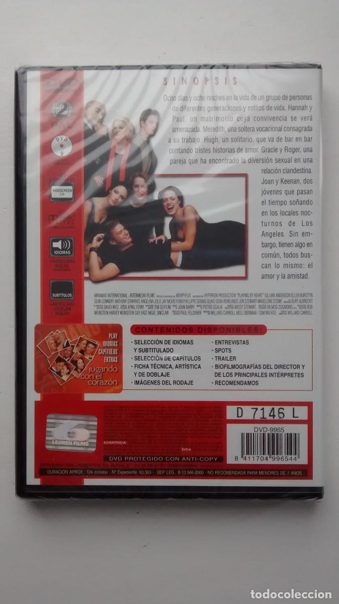 Cine: Jugando con el coraz&oacute;n - dvd precintado - Foto 2