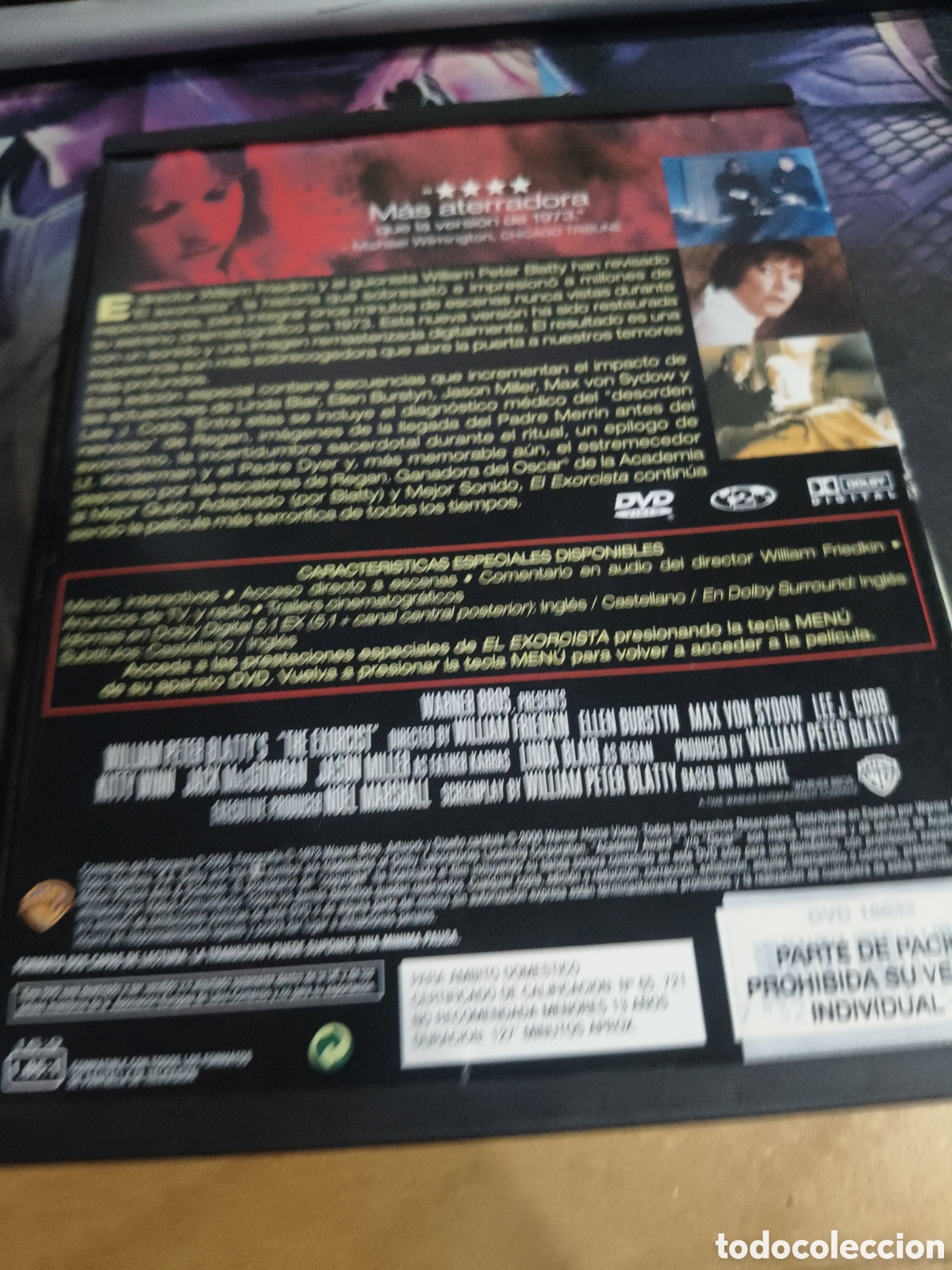 Cine: El exorcista ---- DVD - Foto 2