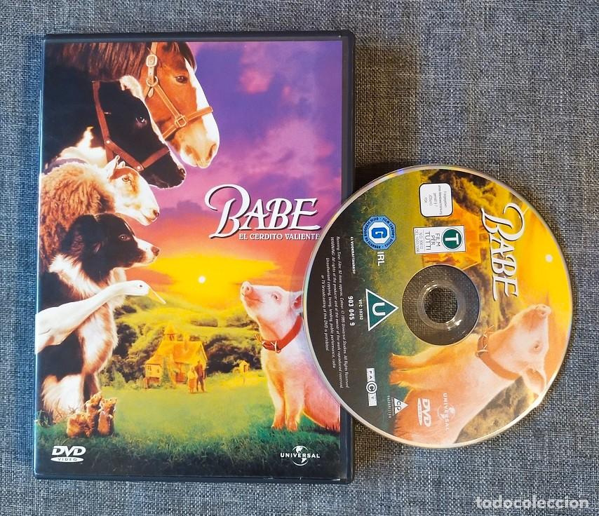 Cine: BABE EL CERDITO VALIENTE PEL&Iacute;CULA DVD VIDEO CINE UNIVERSAL PICTURES 1995 ESPA&Ntilde;OL CASTELLANO ENGLISH
