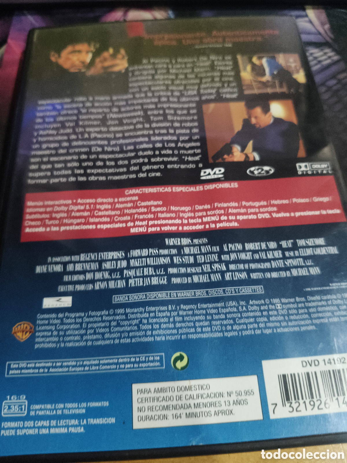 Cine: Heat DVD ------- 235 - Foto 2