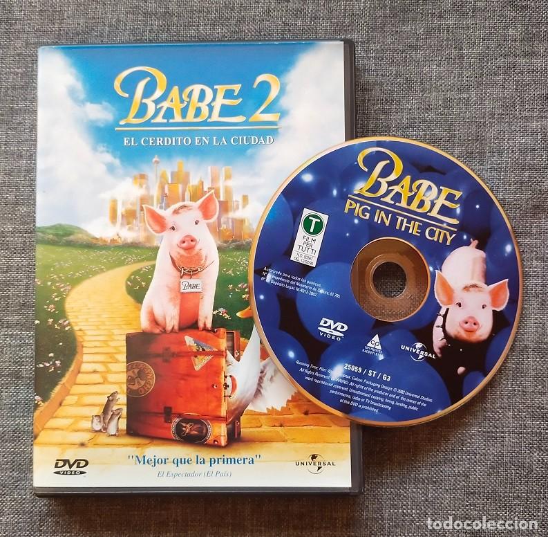 Cine: BABE 2 EL CERDITO EN LA CIUDAD PEL&Iacute;CULA DVD VIDEO CINE UNIVERSAL PICTURES 1998 ESPA&Ntilde;OL CASTELLANO