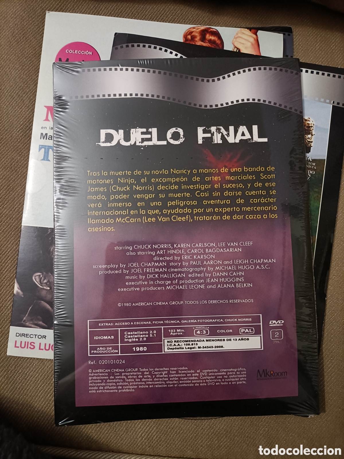 Cine: Duelo Final.Chuck Norris.Lee Van Cleef. - Foto 2