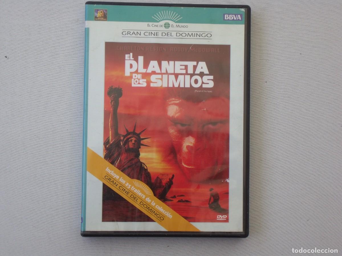 Cine: El Planeta de los Simios (1968) DVD - Foto 1