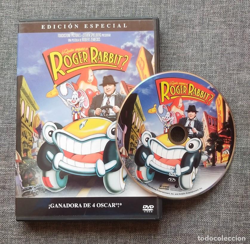 Cine: &iquest;QUI&Eacute;N ENGA&Ntilde;&Oacute; A ROGER RABBIT? PEL&Iacute;CULA DVD VIDEO CINE TOUCHSTONE PICTURES 1988 ESPA&Ntilde;OL CASTELLANO