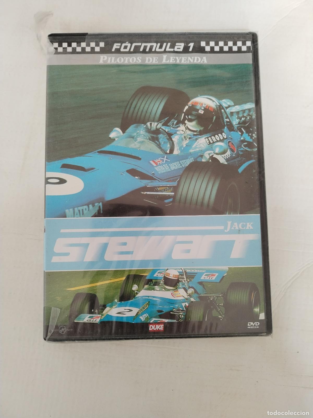 Cine: JACK STEWART, PILOTOS DE LEYENDA FORMULA 1 ONE F1 - DOCUMENTAL DVD -c128