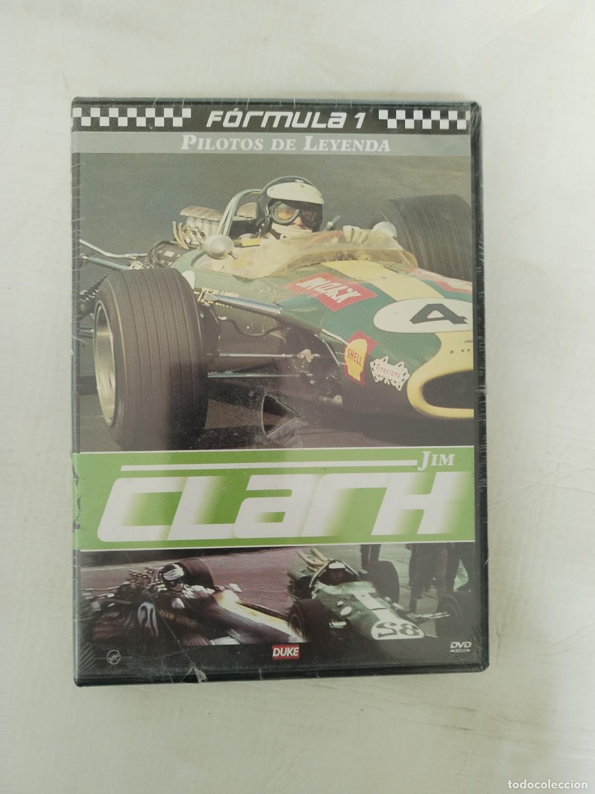Cine: JIM CLARH, PILOTOS DE LEYENDA FORMULA 1 ONE F1 - DOCUMENTAL DVD -c128