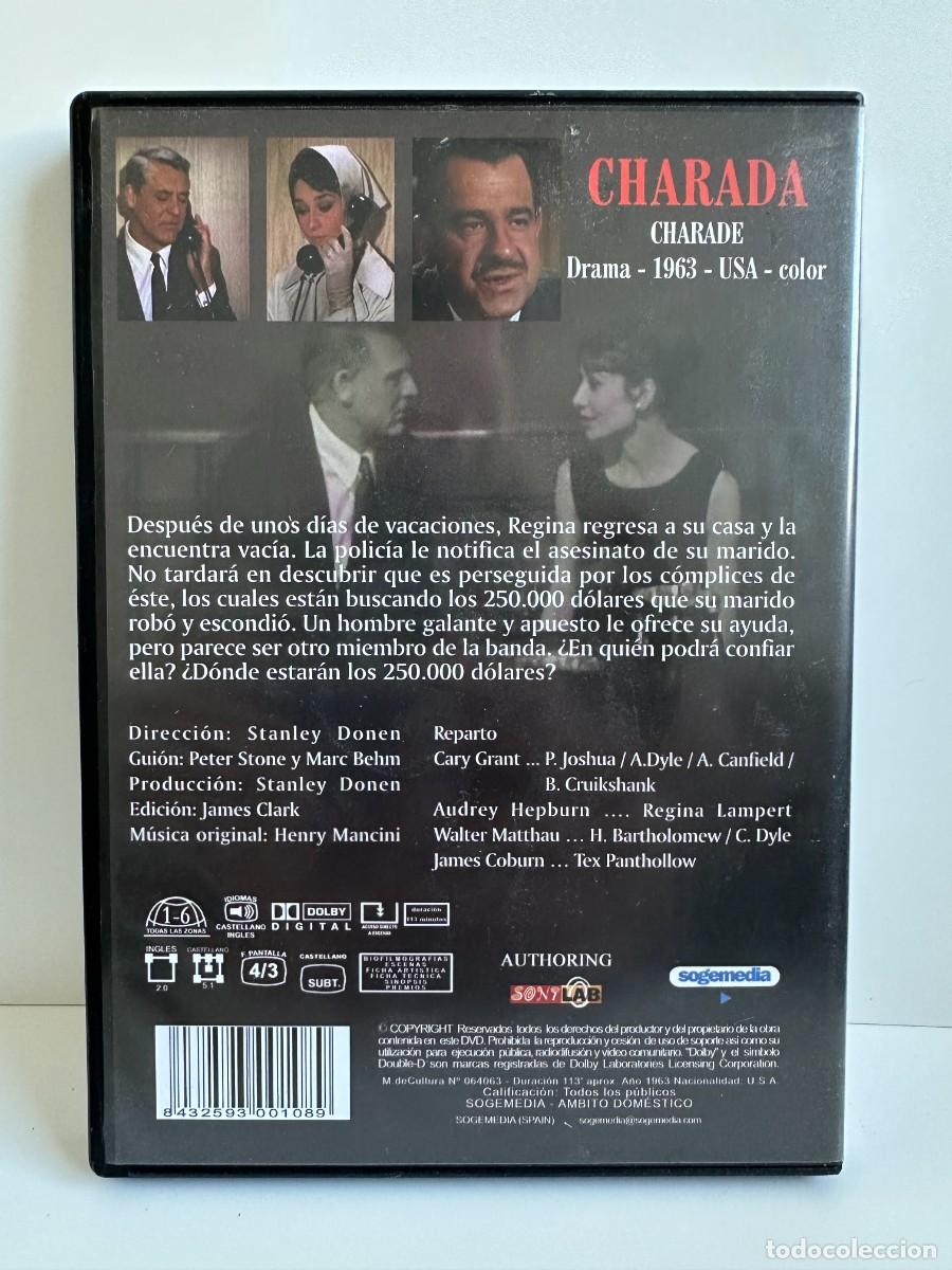 Cine: Charada (DVD) Stanley Donen - Foto 2