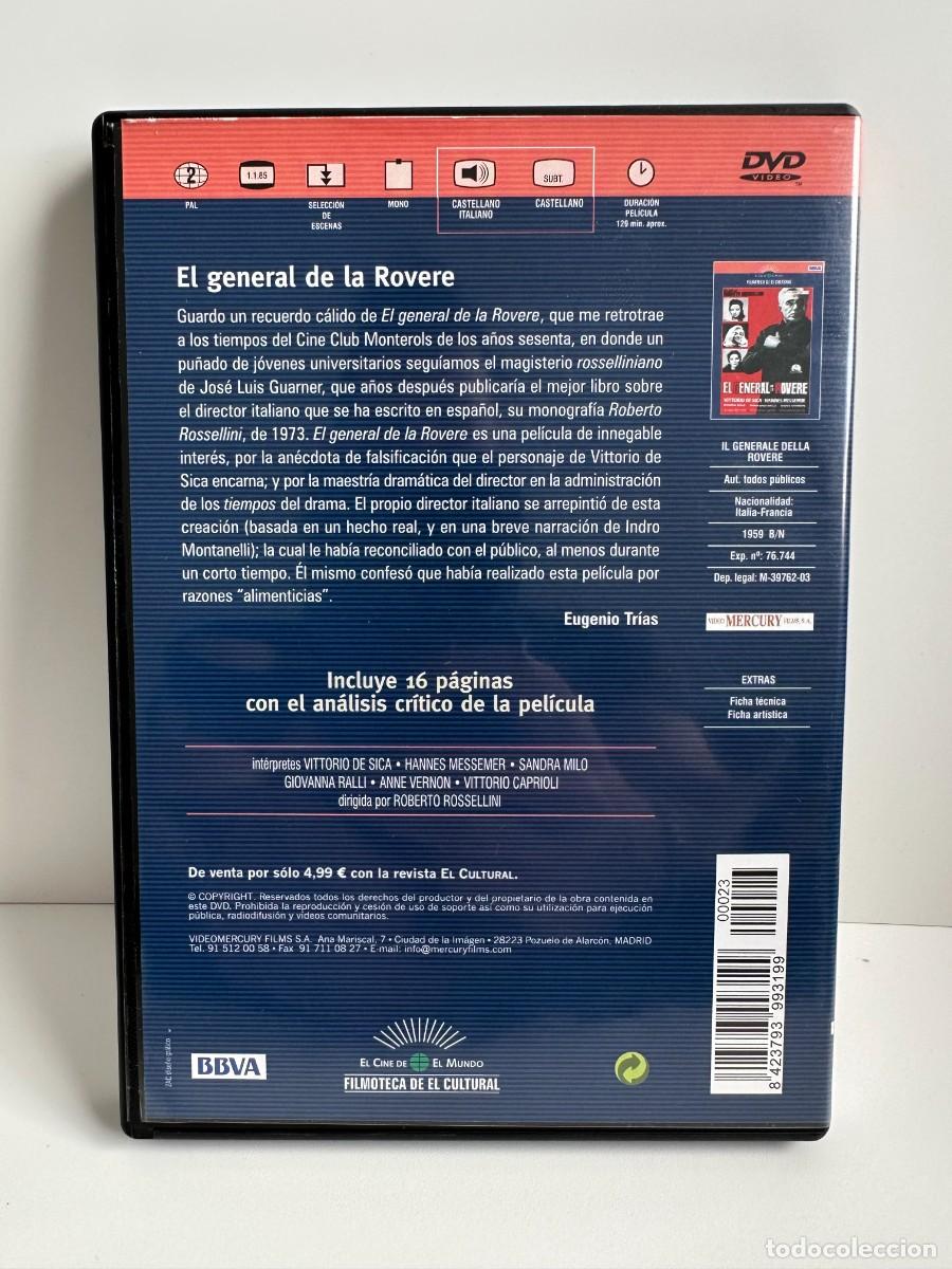 Cine: El general de la Rovere (DVD) - Foto 2