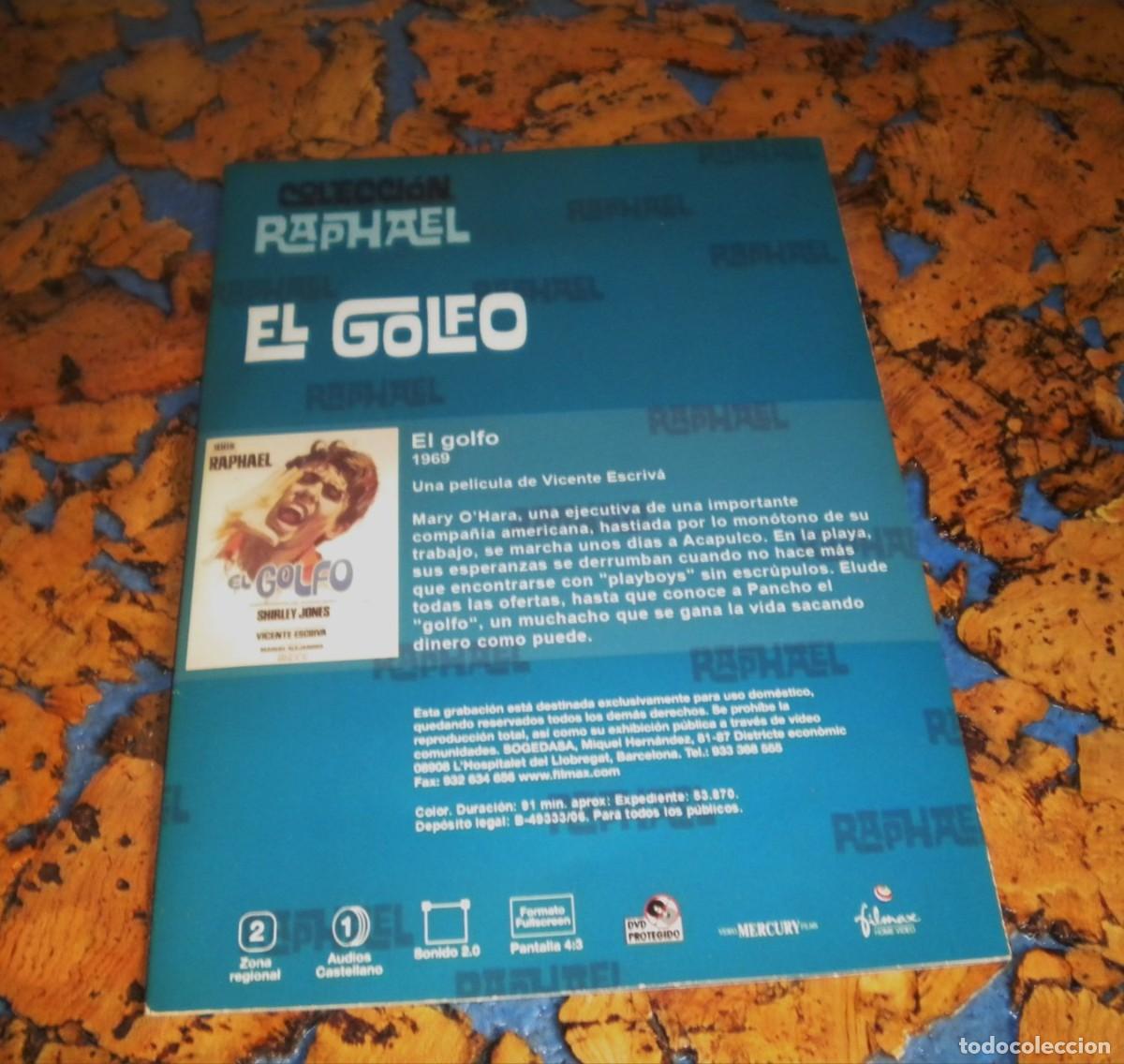 Cine: DVD. PEL&Iacute;CULA: EL GOLFO. Raphael. - Foto 4