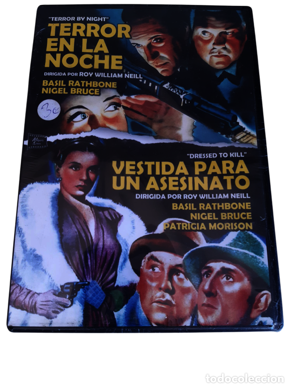 Cinema: ND390 Terror en la noche, Vestida para un asesinato DVD PRECINTADO