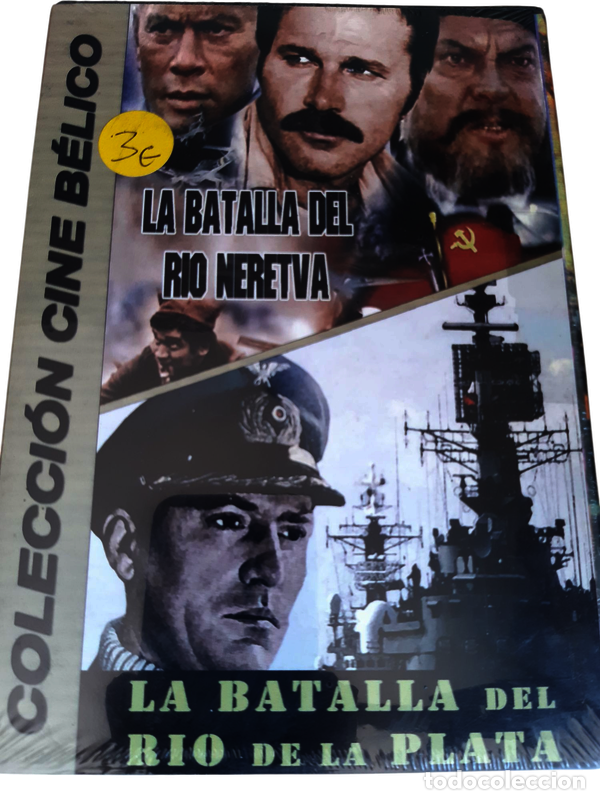 Cin&eacute;ma: ND390 La batalla del rio Neretva, La batalla del rio de la plata DVD PRECINTADO
