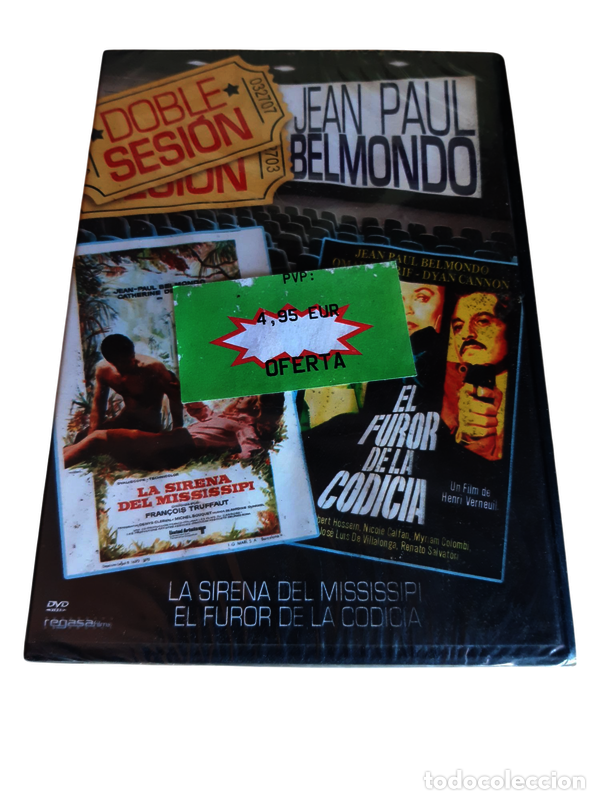 Cin&eacute;ma: ND396 Doble sesion Jean Paul Belmondo DVD PRECINTADO
