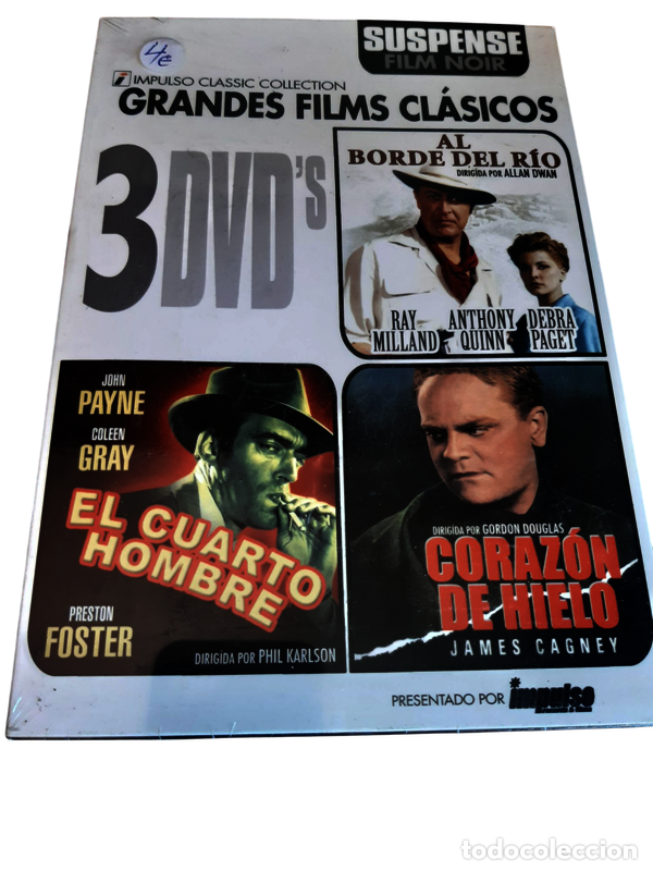 Cin&eacute;ma: ND397 Suspense film noir grandes films clasicos DVD PRECINTADO