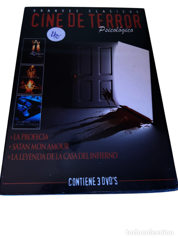 Cinema: ND398 Grandes clasicos cine de terror psicologico DVD PRECINTADO