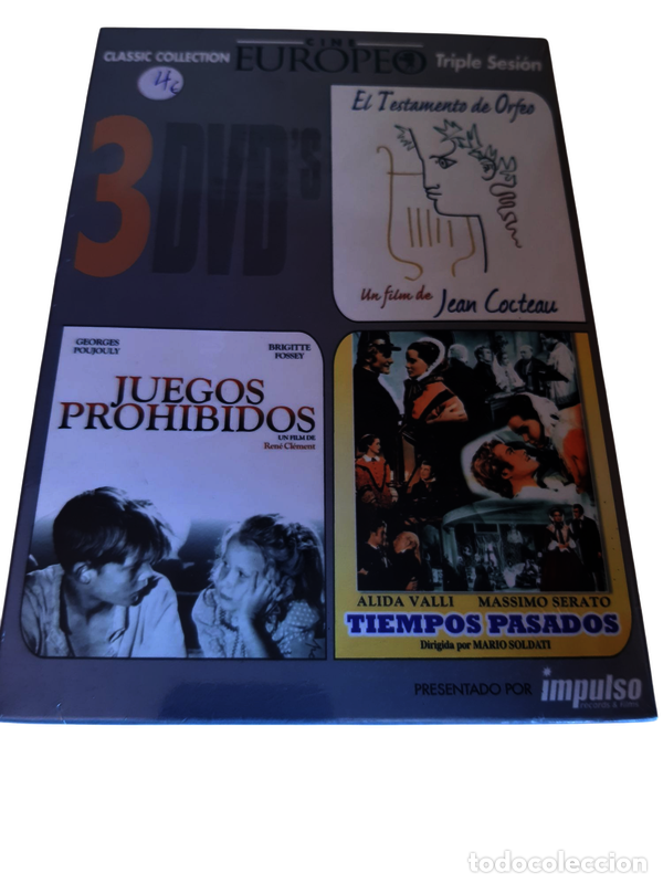 Cine: ND3 Cine Europeo triple sesion DVD PRECINTADO