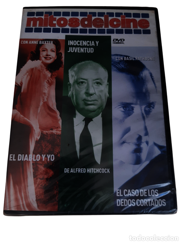 Cinema: ND404 El diablo y yo, Inocencia y juventud, El caso de los dedos cortados DVD PRECINTADO