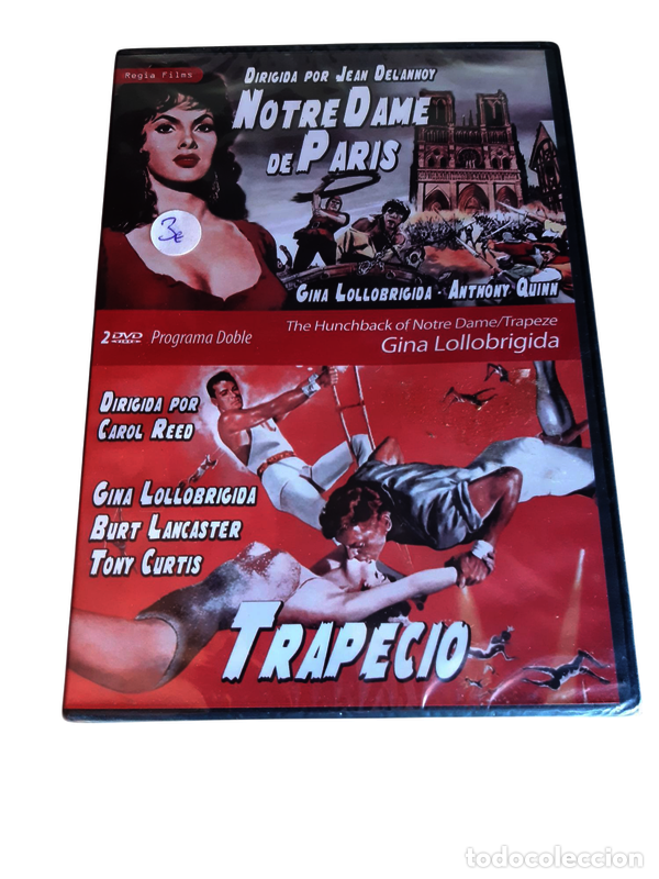Cine: ND406 Notre dame de Paris, Trapecio DVD PRECINTADO