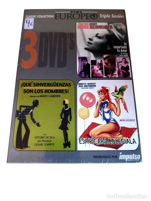 Cine: ND395 Cine Europeo triple sesion DVD PRECINTADO