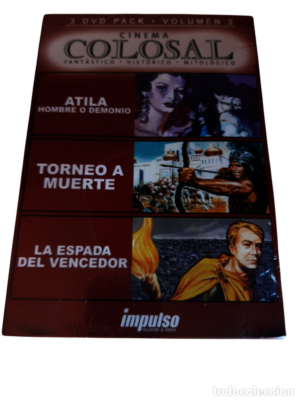 Cinema: ND406 Cinema colosal, fantasia historico mitologico DVD PRECINTADO