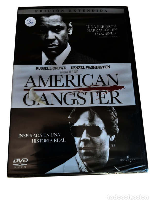 Cinema: ND10 American Gangster DVD PRECINTADO