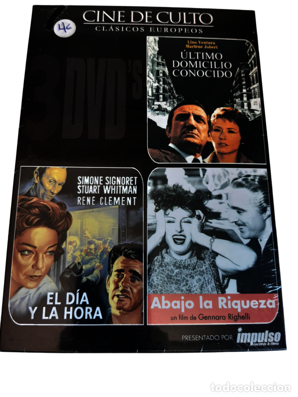 Kino: ND18 Cine de culto, clasicos europeos DVD PRECINTADO