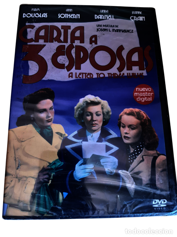Cinema: ND419 Carta a 3 esposas DVD PRECINTADO