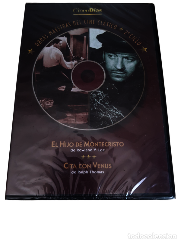Cinema: ND425 El hijo de montecristo, Cita con venus DVD PRECINTADO