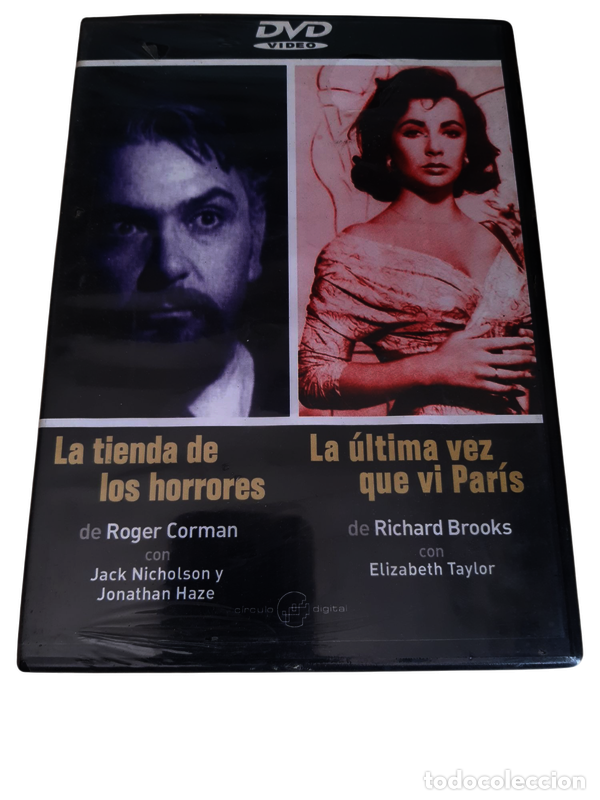 Cinema: ND425 La tienda de los horrores, La ultima vez que vi Paris DVD PRECINTADO