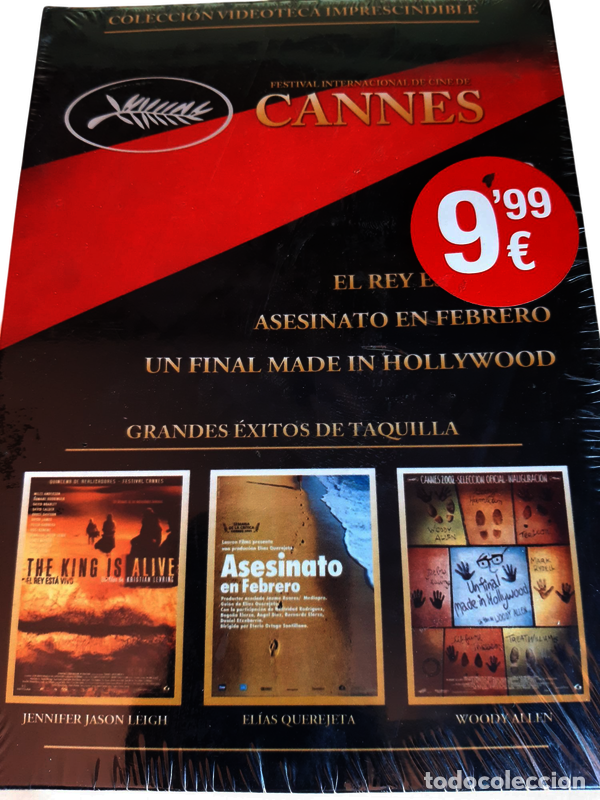 Cinema: ND413 El rey esta vivo, Asesinato en febrero, Un final made in Hollywood DVD PRECINTADO