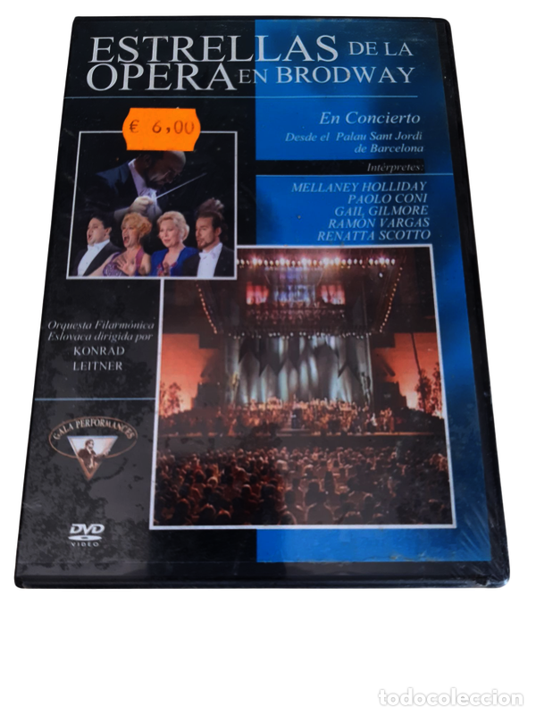 Kino: ND425 Estrellas de la opera en Broadway DVD PRECINTADO