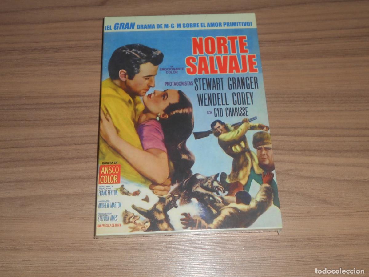 Cine: NORTE SALVAJE DVD Stewart Granger NUEVA PRECINTADA