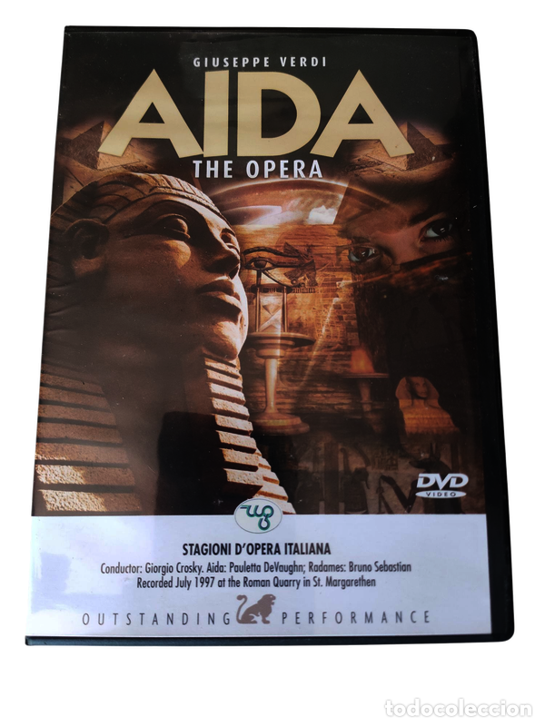 Cinema: S591 Aida the opera DVD SEGUNDA MANO