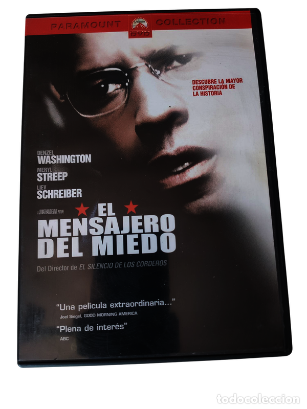 Cin&eacute;ma: S593 El mensajero del mieod DVD SEGUNDA MANO