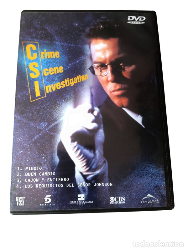 Kino: S432 CSI primera temporada cap 11-14 DVD SEGUNDA MANO