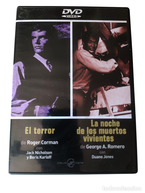 Cinema: S595 El terror, La noche de los muertos vivientes DVD SEGUNDA MANO