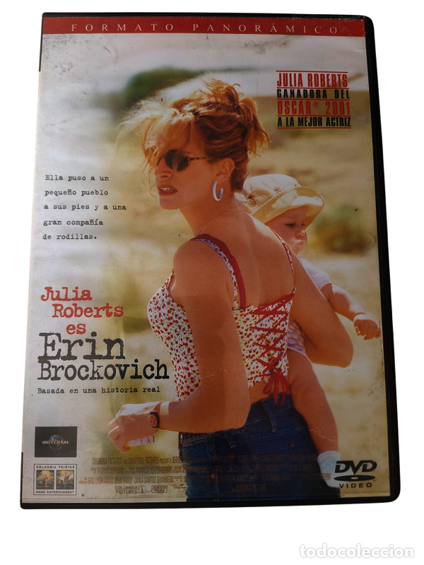 Cine: S597 Erin Brockovich DVD SEGUNDA MANO