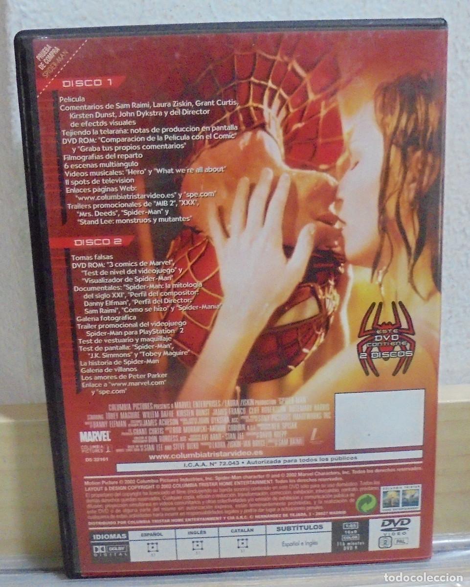Cine: Spiderman (edici&oacute;n en dos discos) -- DVD - Foto 2