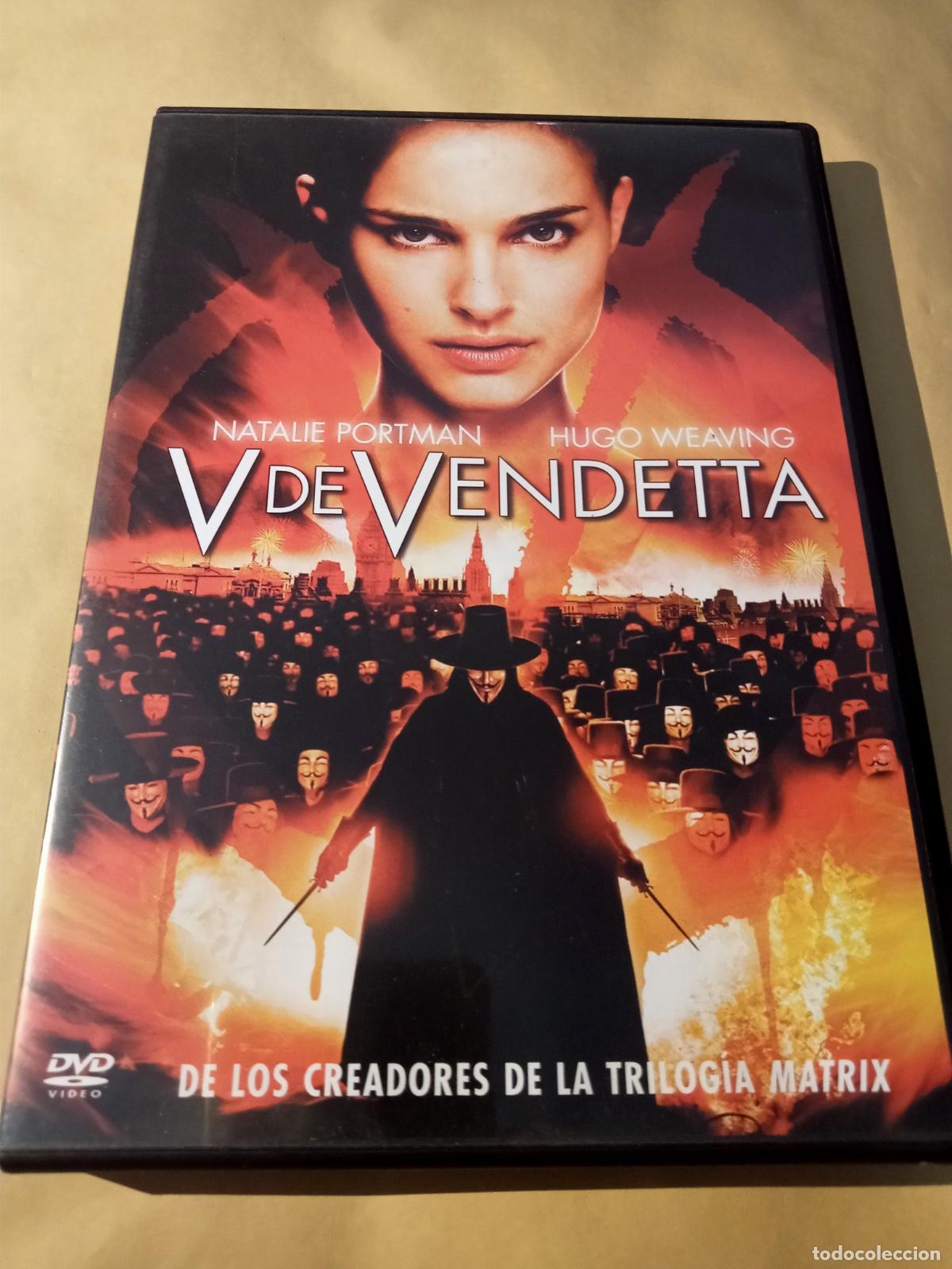 Cine: Dvd. V de Vendetta. Alan Moore. - Foto 1