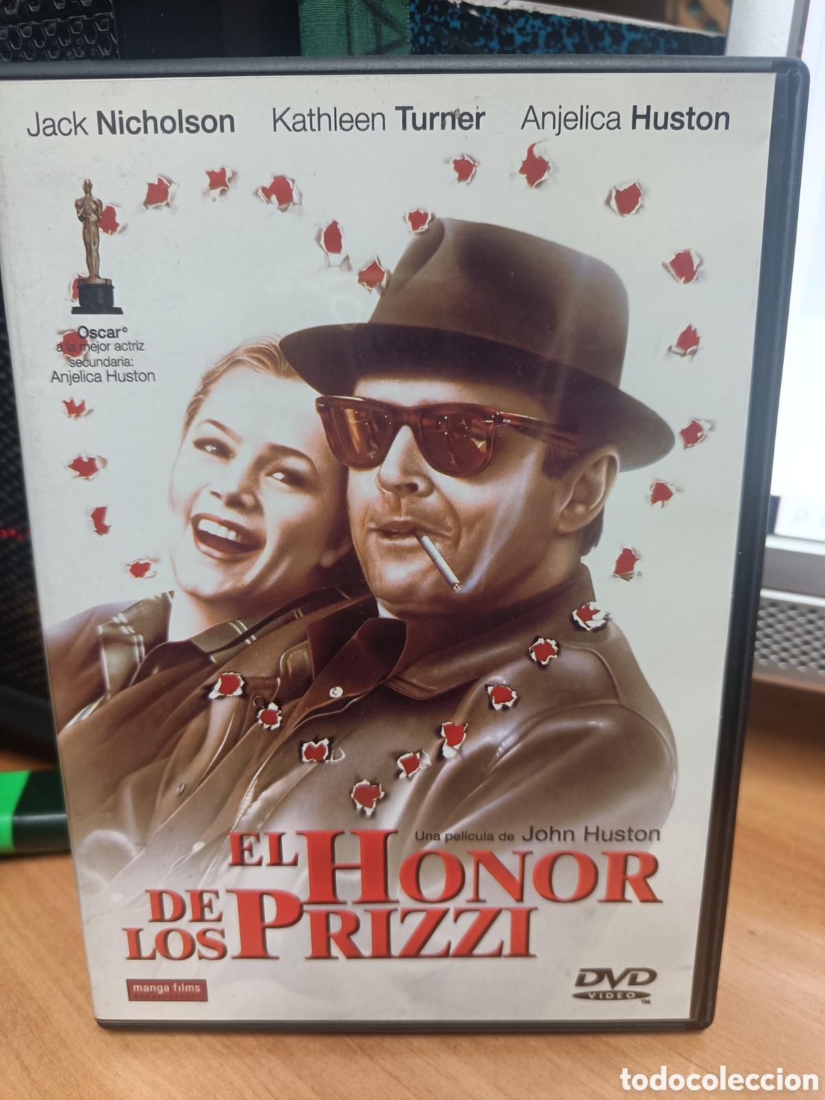 Cin&eacute;ma: DVD EL HONOR DE LOS PRIZZI. JACK NICHOLSON, KATHLEEN TURNER,...JOHN HUSTON
