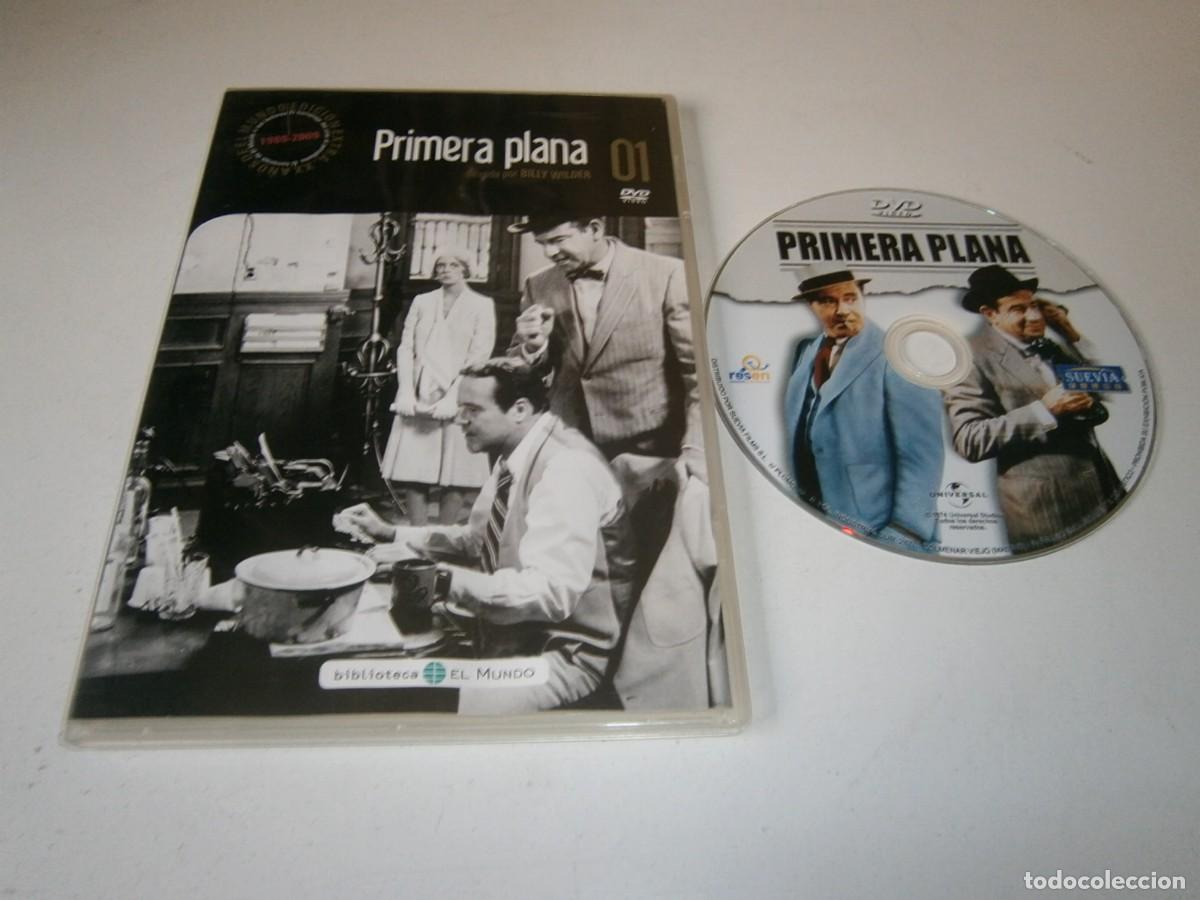 Cine: PRIMERA PLANA DVD JACK LEMMON WALTER MATTHAU BILLY WILDER SUSAN SARANDON