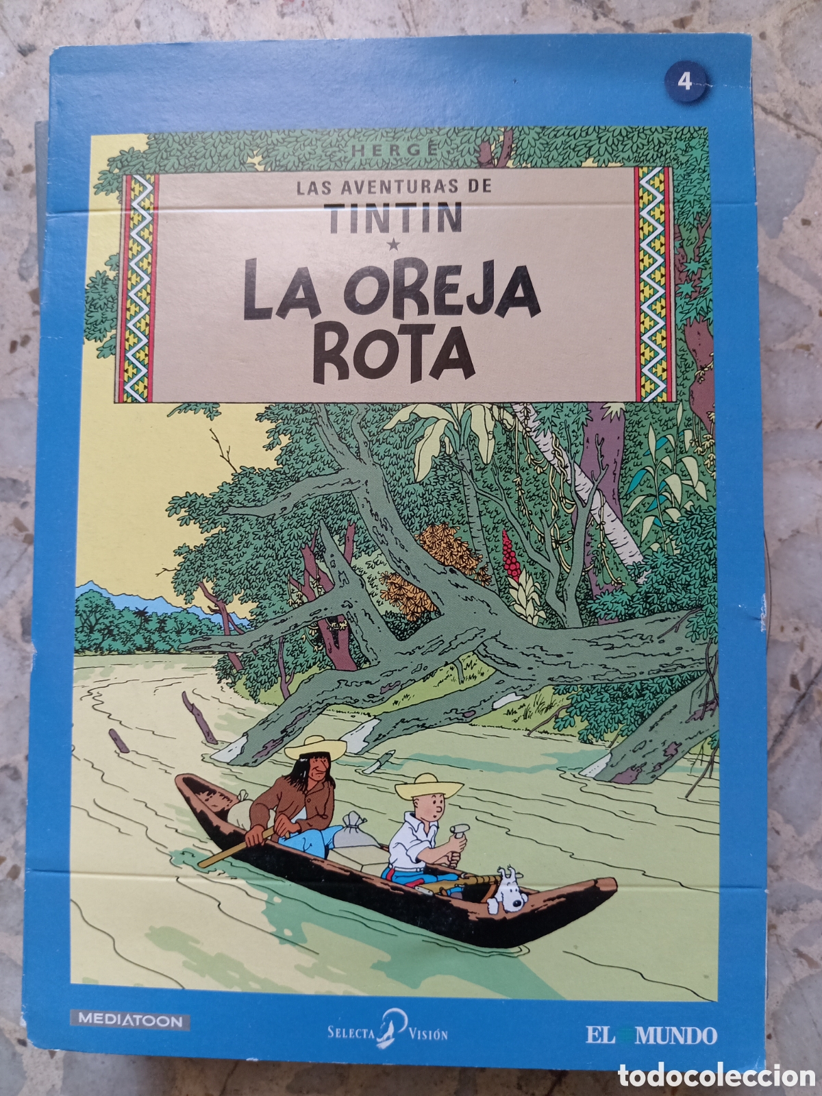 Cine: DVD TINTIN LA OREJA ROTA CARTON