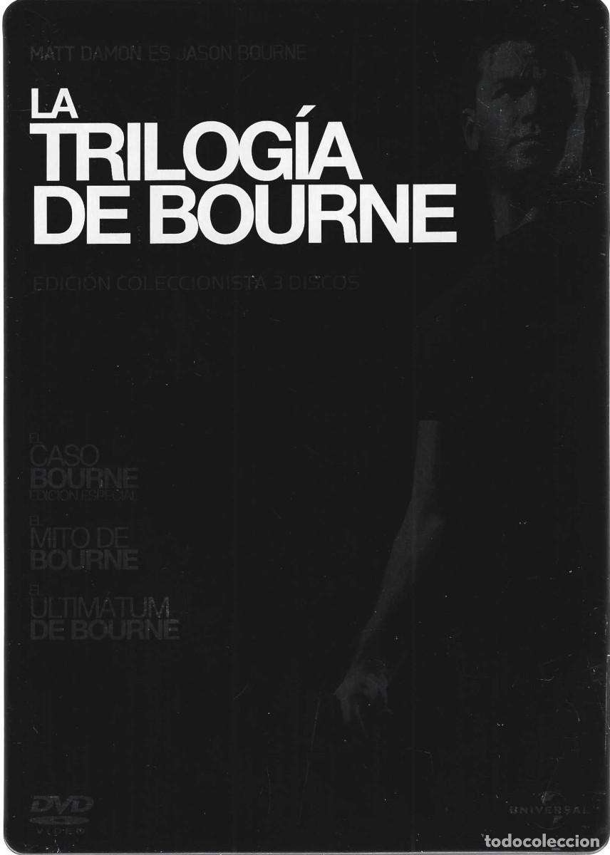 Cinema: LA TRILOG&Iacute;A DE BOURNE EDICI&Oacute;N COLECCIONISTA 3 DISCOS (ESTUCHE MET&Aacute;LICO)